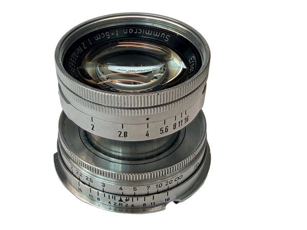 Leica 5cm f2 Summicron SOOIC-M - serviced June 2026
