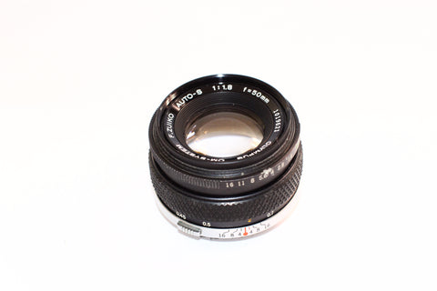 Olympus OM 50mm f1.8 Auto-S
