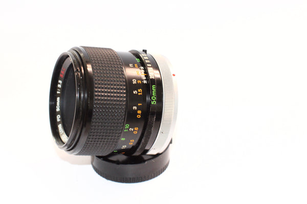 Canon FD 50mm f3.5 Macro S.S.C. - serviced April 2025