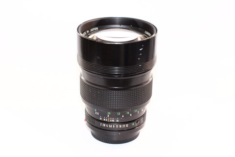 Canon FD 135mm f2 FDn - cl'a April 2025
