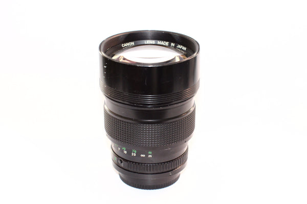 Canon FD 135mm f2 FDn - cl'a April 2025