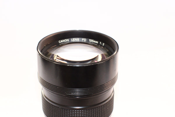 Canon FD 135mm f2 FDn - cl'a April 2025