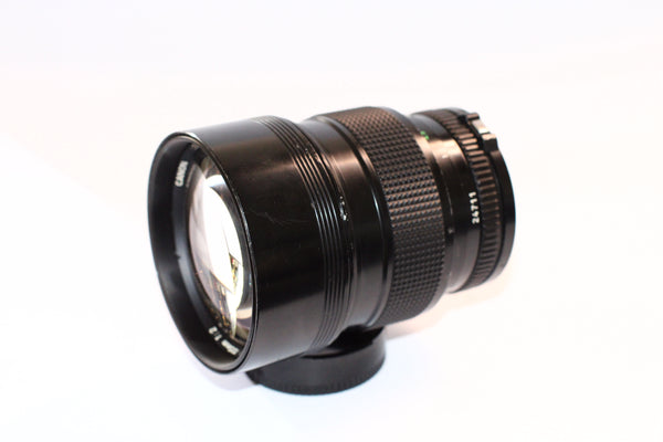 Canon FD 135mm f2 FDn - cl'a April 2025