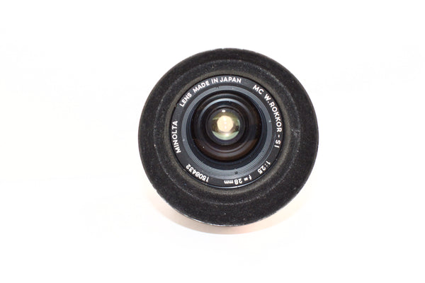 Minolta 28mm f2.5 MC W.Rokkor-SI