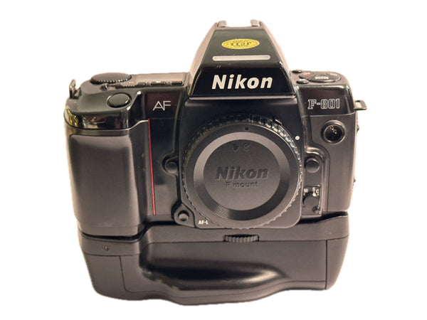Nikon AF F-801 with MB-10 Motor Drive