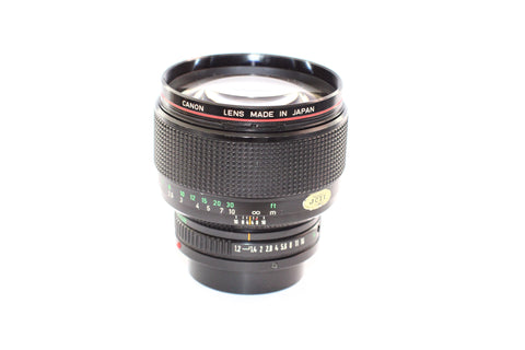 Canon FD 85mm f1.2 L