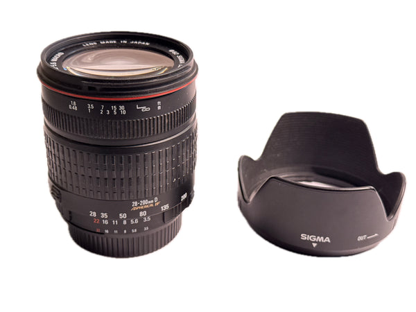 Sigma 28-200mm f3.5-5.6 MACRO Aspherical IF - Nikon F