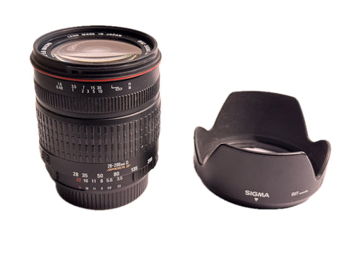 Sigma 28-200mm f3.5-5.6 MACRO Aspherical IF - Nikon F
