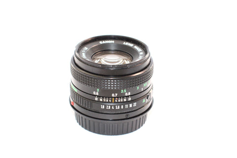 Canon FD 50mm f3.5 Macro S.S.C. - serviced April 2025
