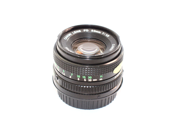 Canon FD 50mm f3.5 Macro S.S.C. - serviced April 2025