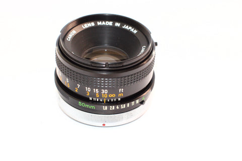 Canon FD 50mm f1.8 S.C