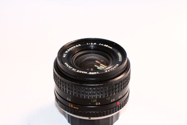 Minolta 28mm f2.8 MD W.Rokkor