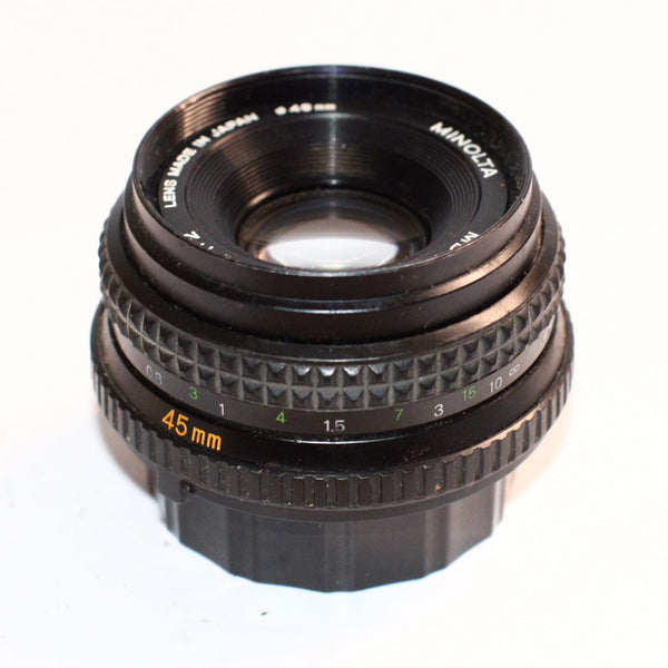 Minolta 45mm f2 MD Rokkor
