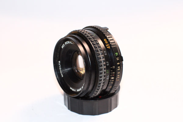 Minolta 45mm f2 MD Rokkor