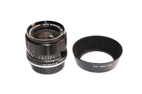 Minolta 35mm f2.8 MD W.Rokkor-HG - cl'a April 2025