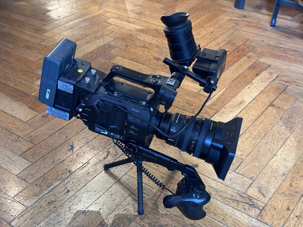 Sony FS7 Mark II with FS7K LCD Monitor and XDCA extension module