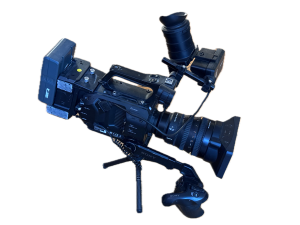 Sony FS7 Mark II with FS7K LCD Monitor and XDCA extension module