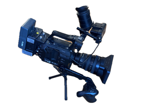 Sony FS7 Mark II with FS7K LCD Monitor and XDCA extension module