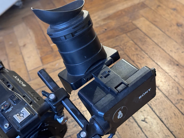 Sony FS7 Mark II with FS7K LCD Monitor and XDCA extension module