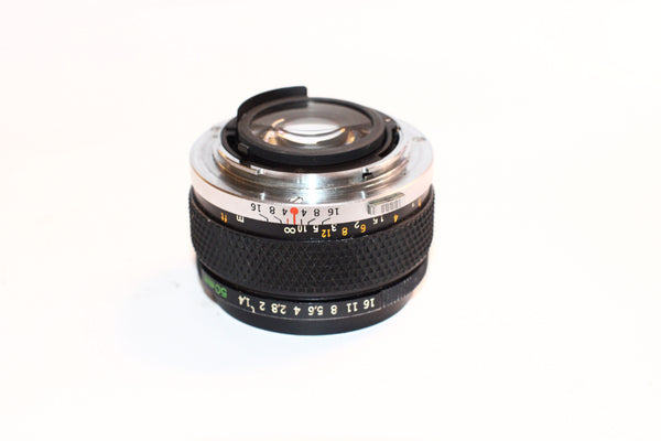 Olympus 50mm f1.4 OM Auto-S MC - cl'a April 2025