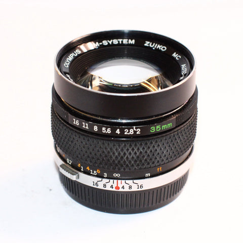 Olympus OM 35mm f2 Zuiko MC Auto-W