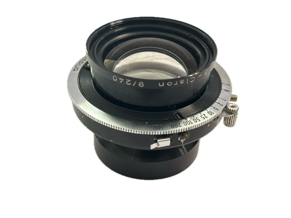 Schneider 240mm f9 G-Claron in Synchro-Compur shutter - cl'a August 2025