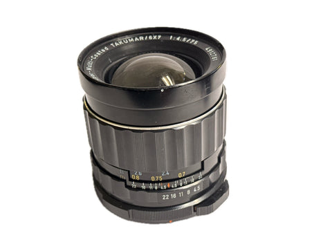 Pentax 67 75mm f4.5 Super-Multi-Coated Takumar - serviced May 2025
