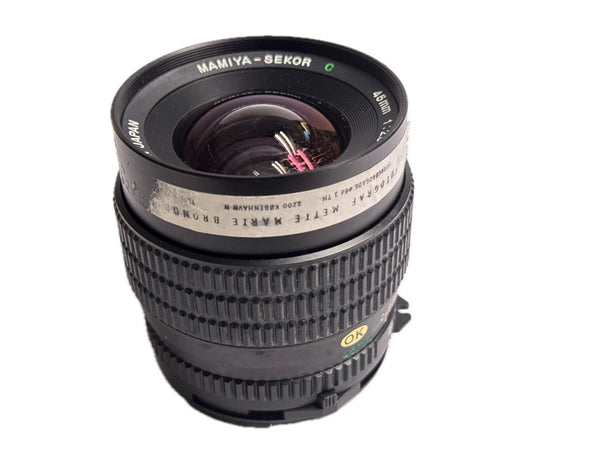Mamiya 645 45mm f2.8 Mamiya-Sekor C N
