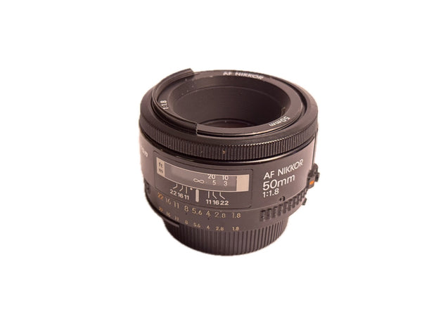 Nikon 50mm f1.8 AF Nikkor - serviced May 2025