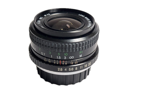 Petri 28mm f2.8 MC - CY mount