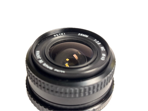 Petri 28mm f2.8 MC - CY mount