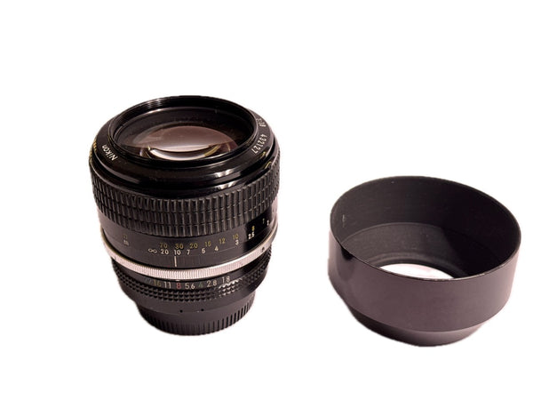 Nikon 85mm f1.8 Nikkor - serviced June 2025