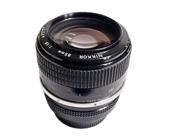 Nikon 85mm f1.8 Nikkor - serviced June 2025