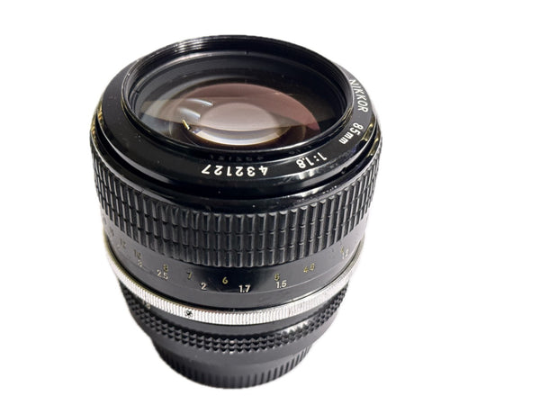 Nikon 85mm f1.8 Nikkor - serviced June 2025