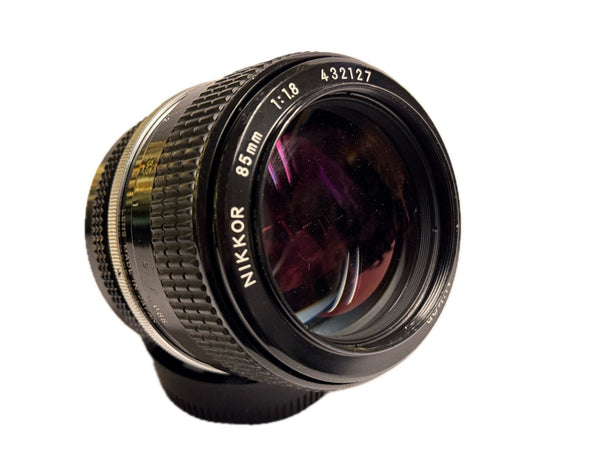 Nikon 85mm f1.8 Nikkor - serviced June 2025