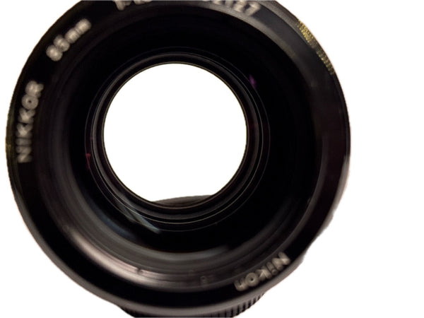 Nikon 85mm f1.8 Nikkor - serviced June 2025