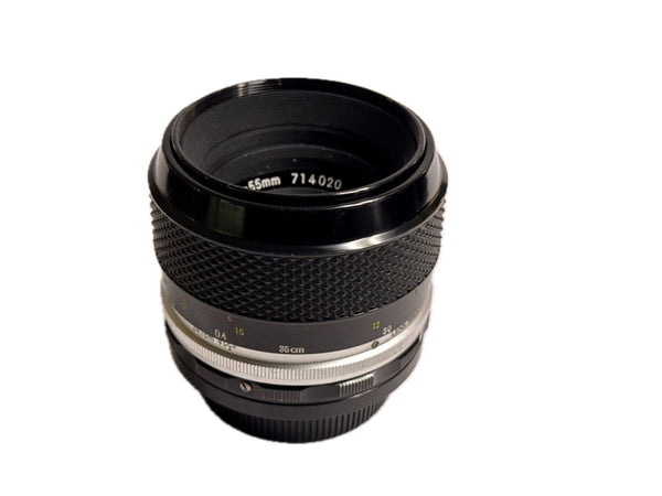 Nikon 55mm f3.5 Micro-Nikkor-P Auto AI - serviced July 2025