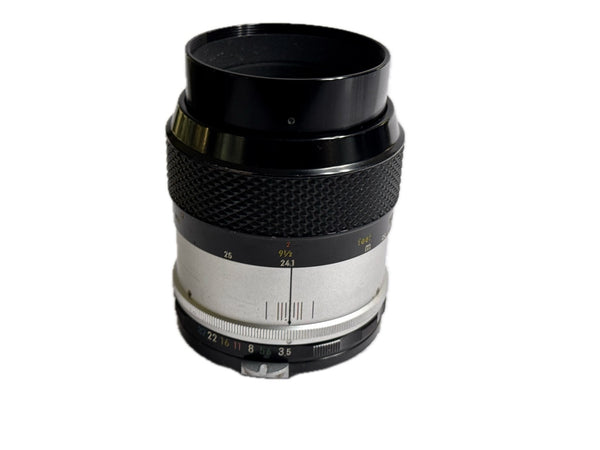 Nikon 55mm f3.5 Micro-Nikkor-P Auto AI - serviced July 2025