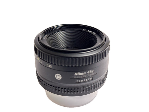 Nikon 50mm f1.8 AF Nikkor - serviced July 2025
