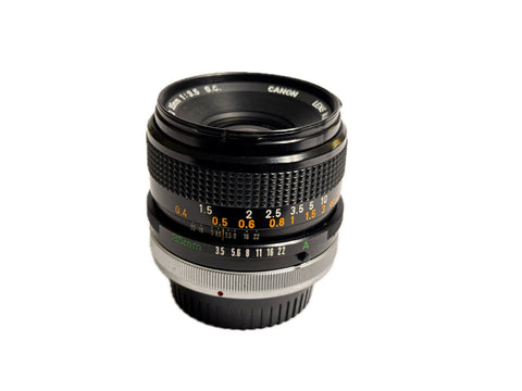 Canon FD 35mm f3.5 S.C - cl'a July 2025