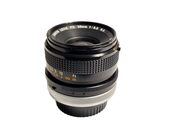 Canon FD 35mm f3.5 S.C - cl'a July 2025
