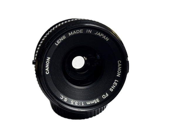 Canon FD 35mm f3.5 S.C - cl'a July 2025