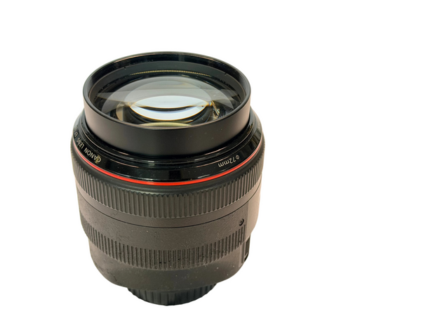 Canon EF 85mm f1.2 L II USM with hood ES-79II
