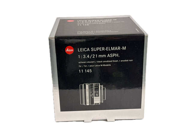 Leica 21mm f3.4 Super-Elmar-M ASPH 11145 - like new in box