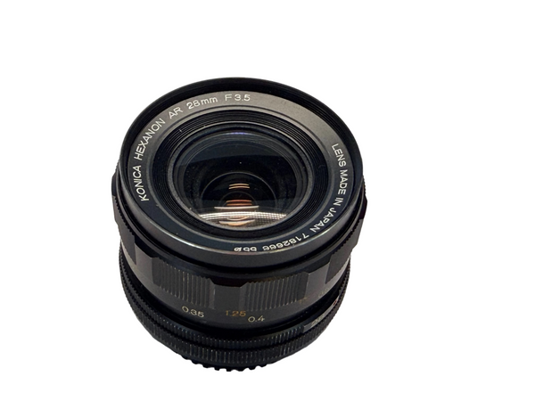 Konica AR 28mm f3.5 Hexanon