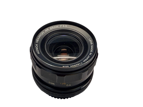 Konica AR 28mm f3.5 Hexanon