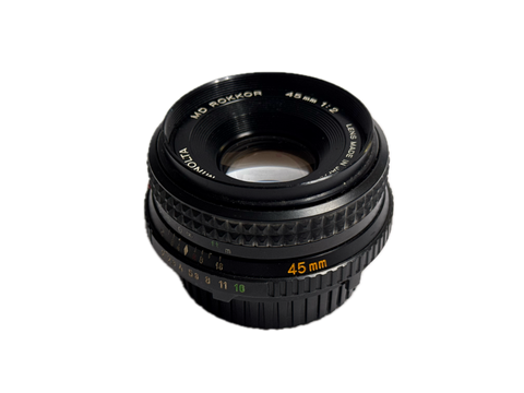 Minolta 45mm f2 MD Rokkor