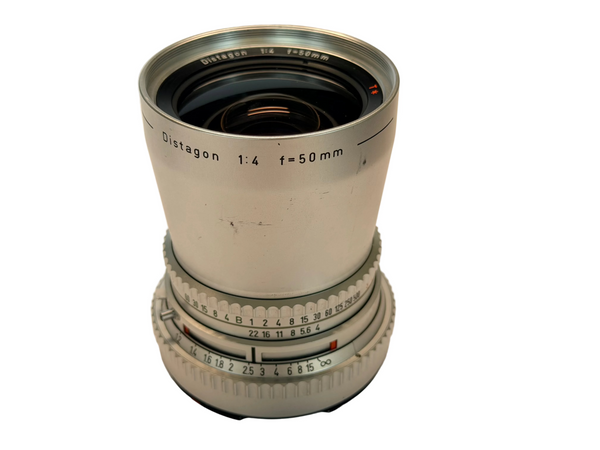 Hasselblad 50mm f4 Zeiss Distagon T* Chrome - serviced August 2026