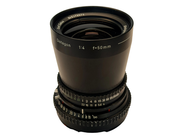 Hasselblad 50mm f4 Zeiss Distagon Black - serviced August 2026