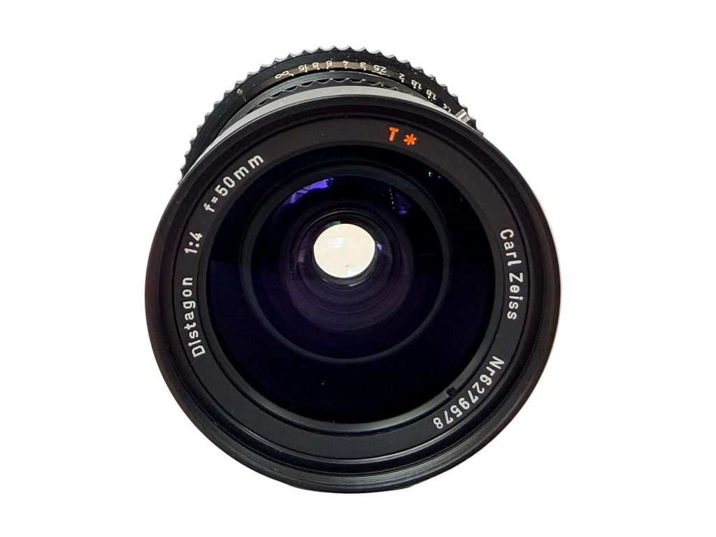 Hasselblad 50mm f4 Zeiss Distagon Black - serviced August 2026